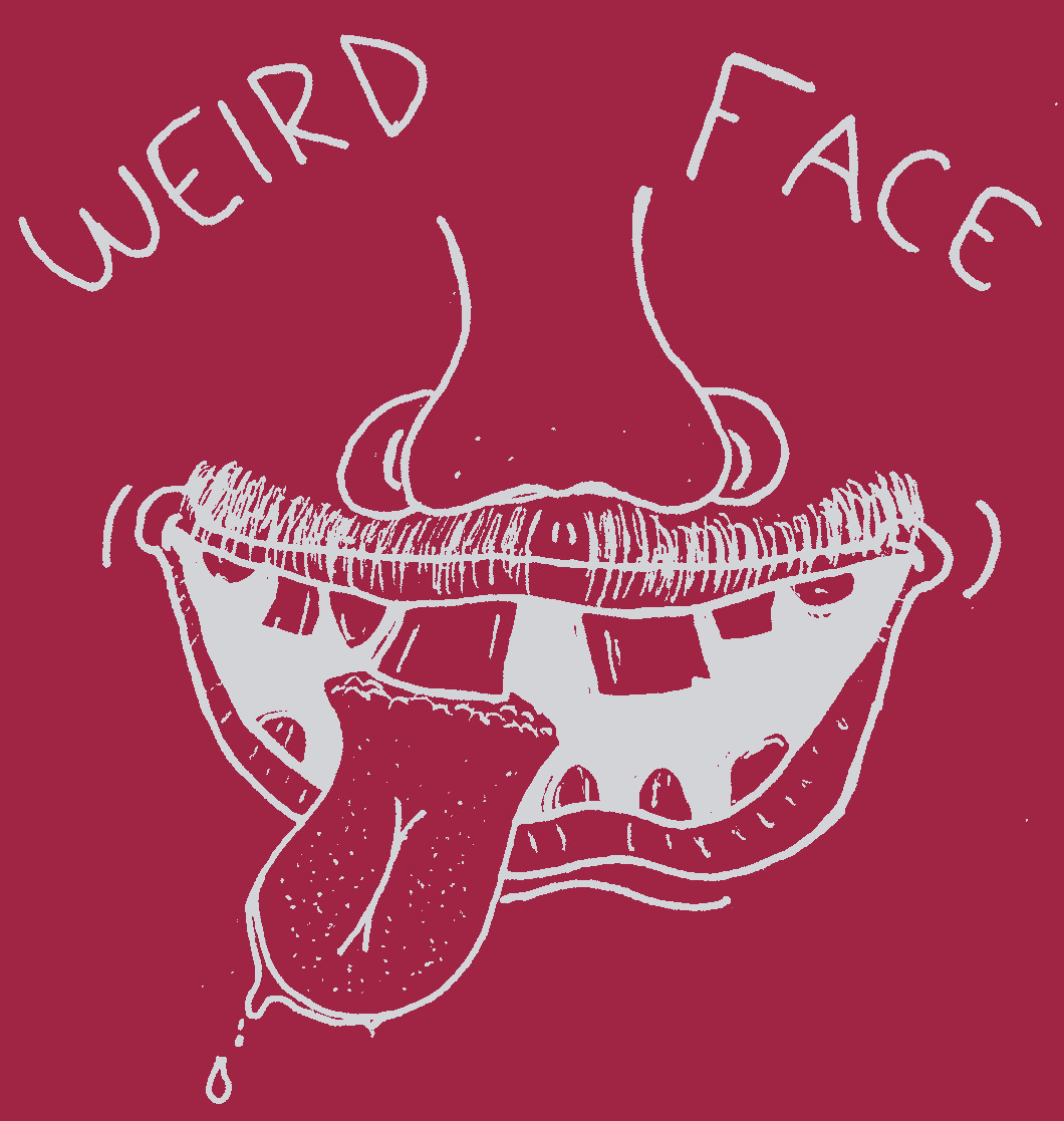weird face logo